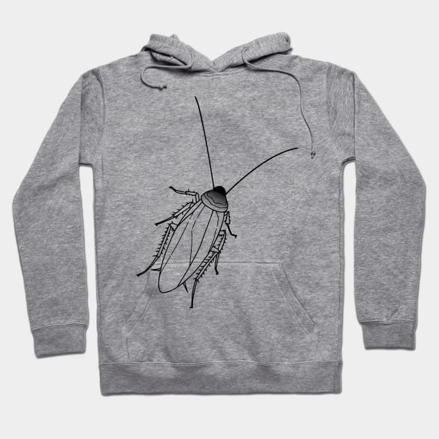 Cockroach Hoodie by mobiiart